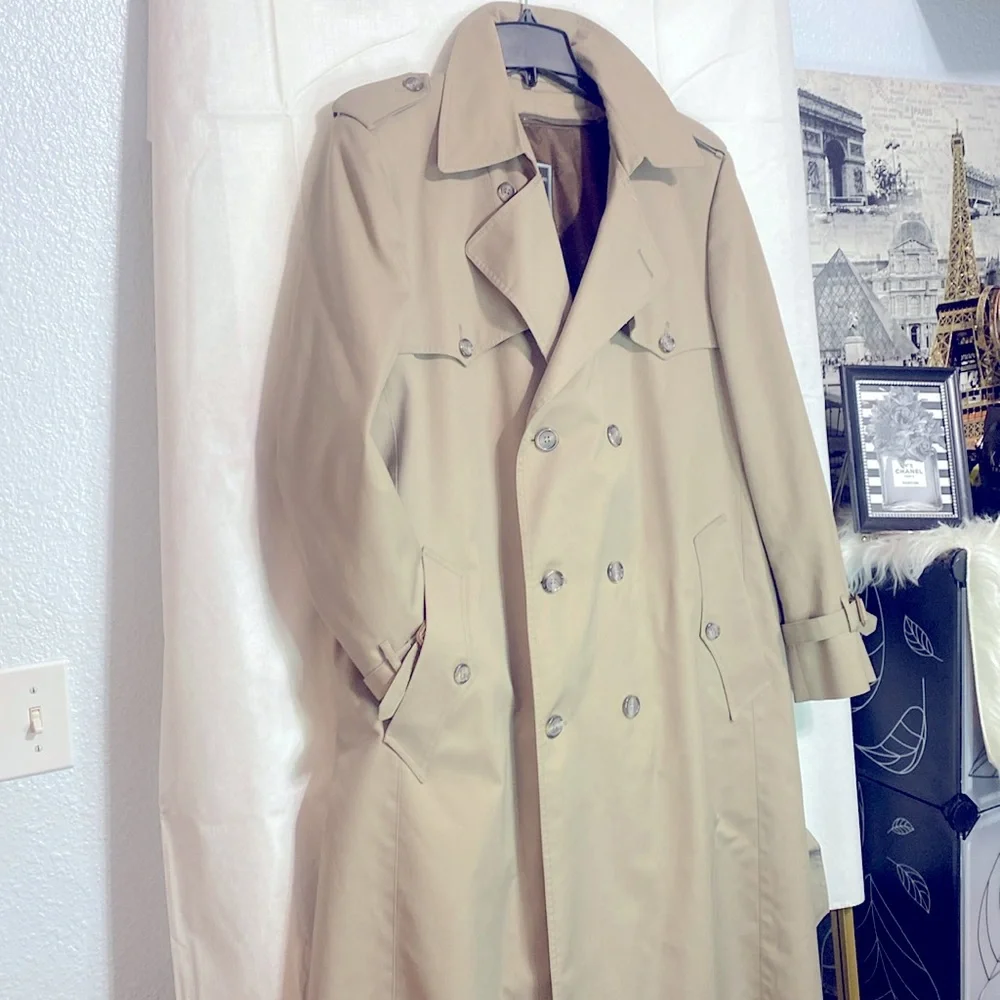 DIOR Christian Dior Monsieur Trench Coat Beige Cotton Gabardine 💃🏻❤️🔥 - Picture 4 of 13